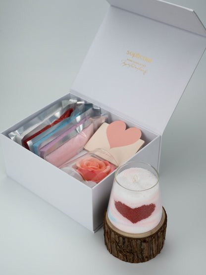Serenity Bloom | DIY Sand Candle Kit