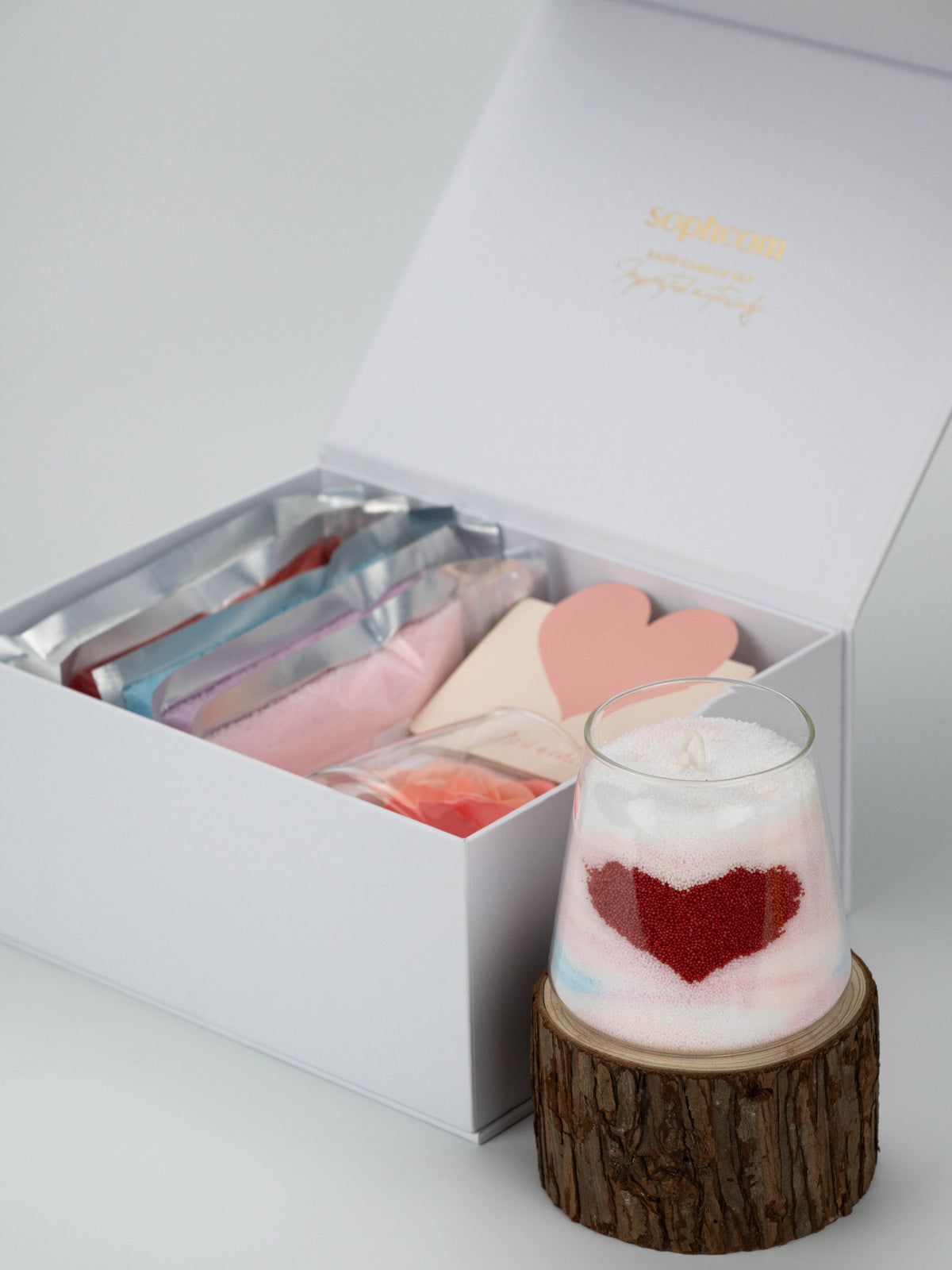 Serenity Bloom | DIY Sand Candle Kit