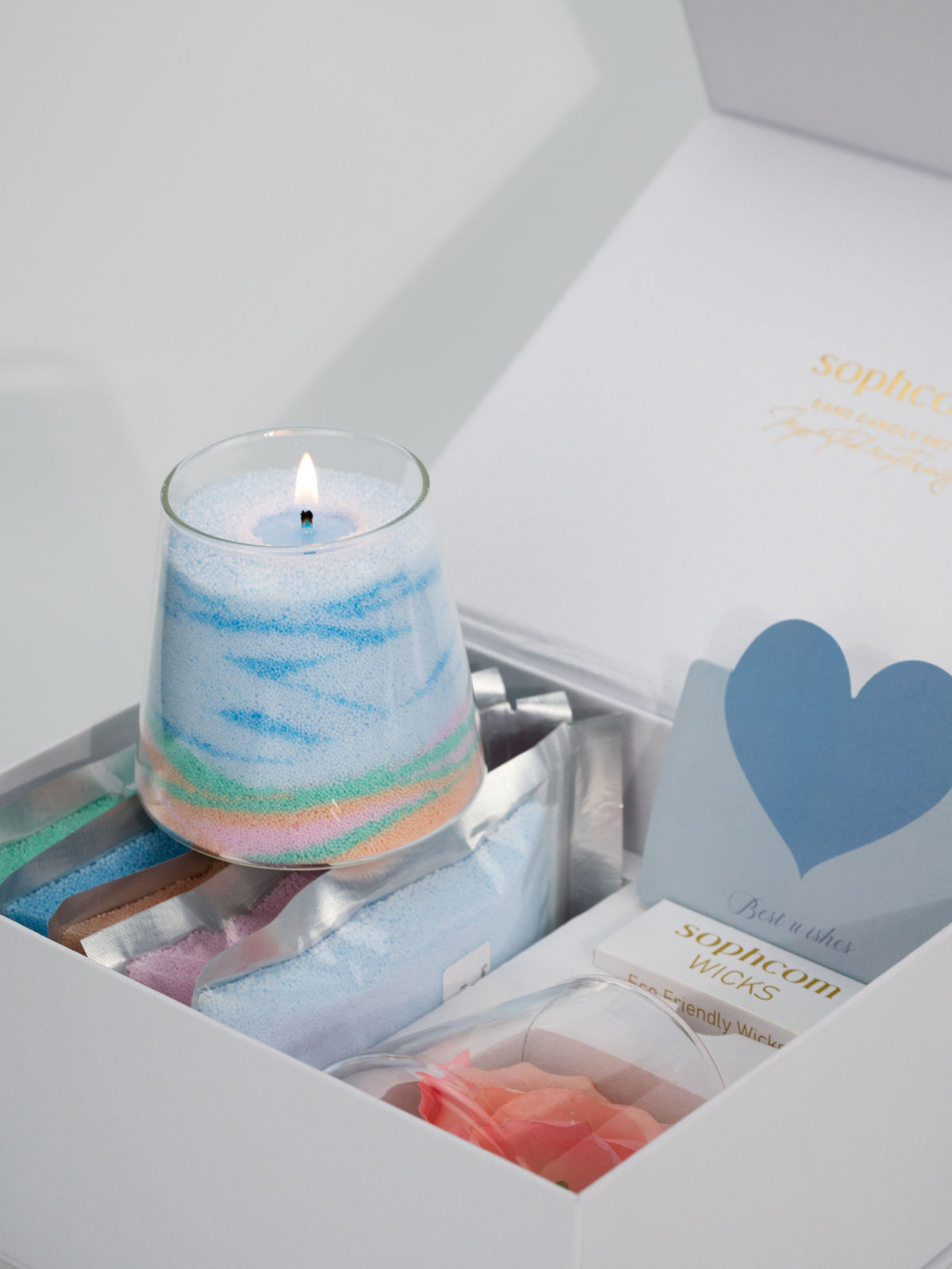 Coastal Calm | DIY Sand Candle Kit