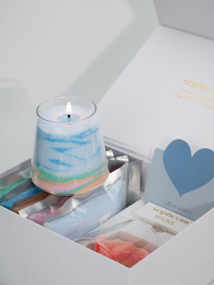 Coastal Calm | DIY Sand Candle Kit