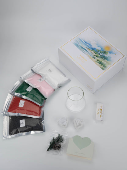 Christmas Edition | DIY Sand Candle Kit