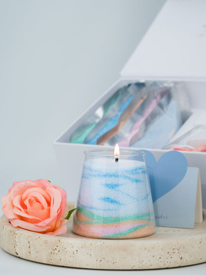 Coastal Calm | DIY Sand Candle Kit