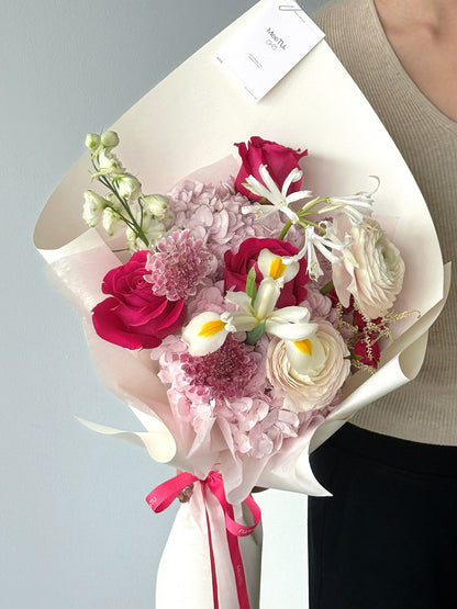 Petal Whisper | Hot Pink Palette