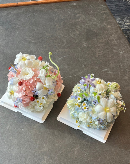 MeeTU Bloom Club - No. 02 The Flower Cake (Instruction in English)