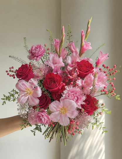 Petal Whisper | Hot Pink Palette