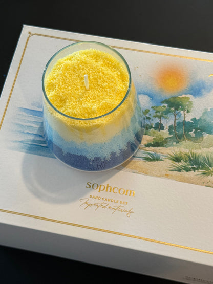 Ocean Sunset | DIY Sand Candle Kit