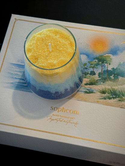 Ocean Sunset | DIY Sand Candle Kit