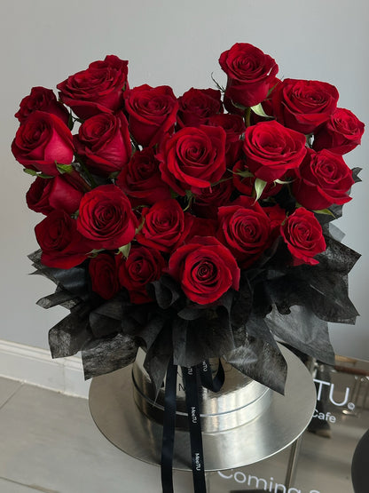 30 Stems｜Sweetheart Rose Box